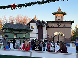 Christmas Village Display Set