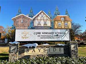 Christmas Village Display Set