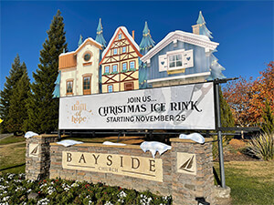 Christmas Village Display Set