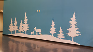 Cut Wall Design Print